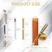 Pen Kits for Woodturning 10 Pack Premium Gold-Silver with Bonus 10 Pen Covers Pen Making Tools with Black Ink Pen Making Kit Slimline Pen Turning Supplies Twist Pen Kit Lathe Turning Supplies for DIY