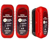 Zwenjuan Ölabweisende Folie,3 Stück Autoglas Ölfilm Reiniger,Oil Film Cleaning Brush Glass Cleaning Board,Multifunktionale Kfz Ölfilm Reinigungsbürste,Für Windschutzscheiben,Autoscheiben Und Spiegel