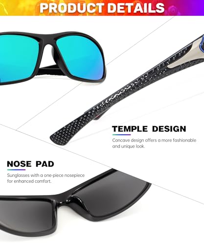 Image of 3 PACK Kids Sunglasses Boys Girls Baseball Sunglasses Youth 4-14, Softball Cycling Polarized Sports Goggles
