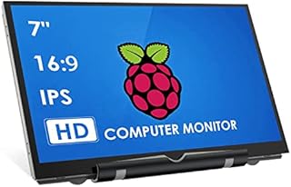 HMTECH 7 Inch Raspberry Pi Screen 800x480 HDMI Portable Monitor IPS LCD Screen Display for Raspberry Pi 4/3/2/Zero/B/B+ Win10/8/7 (Non-Touch)
