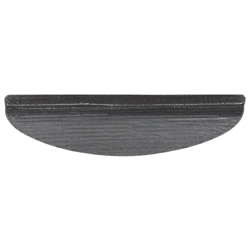 Tidyard Tapis d'escalier Auto-adhésifs 30 pcs Noir 56x17x3 cm, Tapis Escalier Tapis de Sécurité pour Sol Protection, Aînés et Animaux Style B