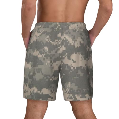 Bañador de secado rápido transpirable con camuflaje digital 4