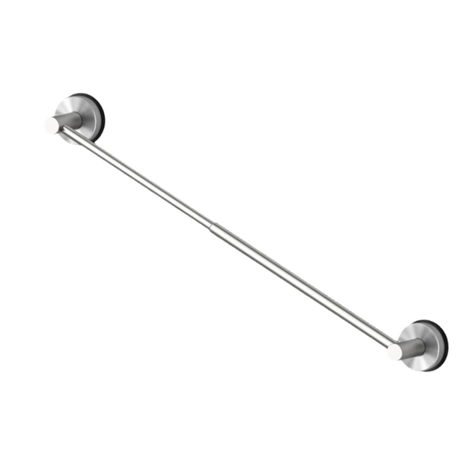 Modern Steel Retractable Towel Rack with Secure Suction Cups Holder Perfect for Renters & Homeowners Not Rusts Extendable Rack