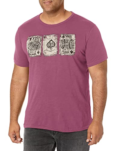 Lucky Brand Men's Poker Cards Tee Shirt