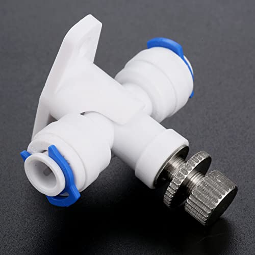 Yetaha SZ070030063870RK Reverse Osmosis 1/4 Inch Hose Ro Water Flow Adjust Valve Regulator Waterflow Control Valve Connector Fitting Water Speed Controller thumb #5