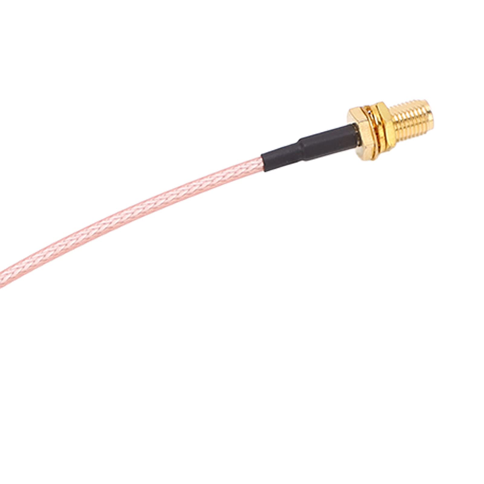 Câble coaxial 50Ω 5 pièces Câble Coaxial RF Faible Perte MCX Mâle vers SMA Femelle Câbles Adaptateur pour Système GPS Routeur Internet sans Fil Transmetteur Radio TFL‑316‑10 50Ω