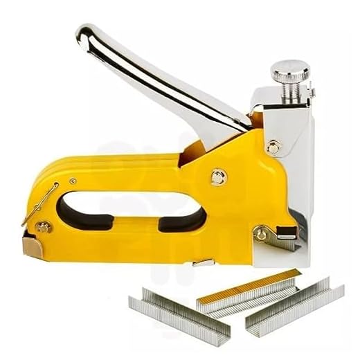 Grampeador Profissional Para Grampos 4-14mm Tapeceiro Madeira Tapeçaria Fertak Tools