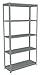 Tennsco - ZM7-4815S-5D - Starter, Boltless Shelving, Decking Material Steel, No. of Shelves 5, Overall Width 48 5/8 in
