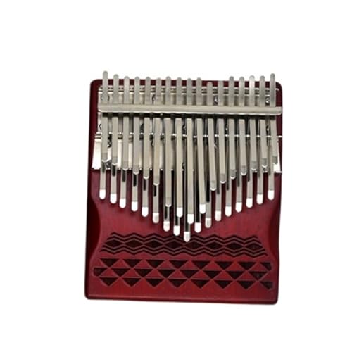 カリンバ親指ピアノ、34鍵親指ピアノ、木製親指ピアノ、ポータブル親指ピアノ楽器、大人と初心者のためのギフト (河川)