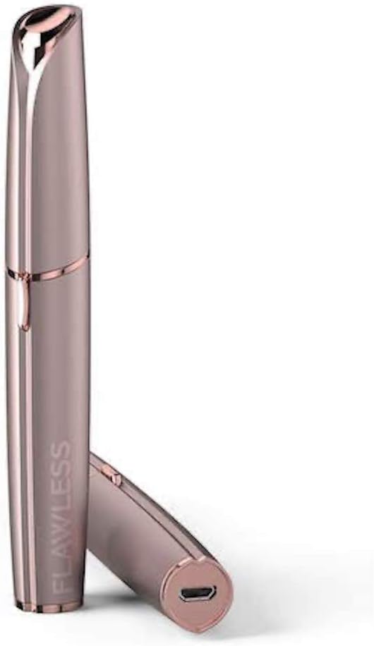 Finishing Touch Flawless Next Generation Brows, Eyebrow Hair Trimmer – Rechargeable, Blush