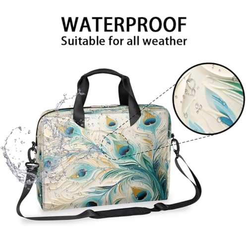 Bolso para portátil con impresión artística y correa 15.7in miniatura 3