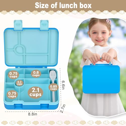 JOOPETALK 6-Compartment Chill Bento Box