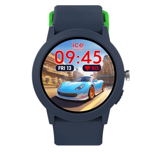 Reloj inteligente infantil Ice-Watch azul para acompañar sus aventuras diarias