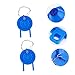 Holibanna 2pcs Toilet Flapper Replacement for Fluid Master Save Water Easy Install No Tools Required Leakproof Seal Ring
