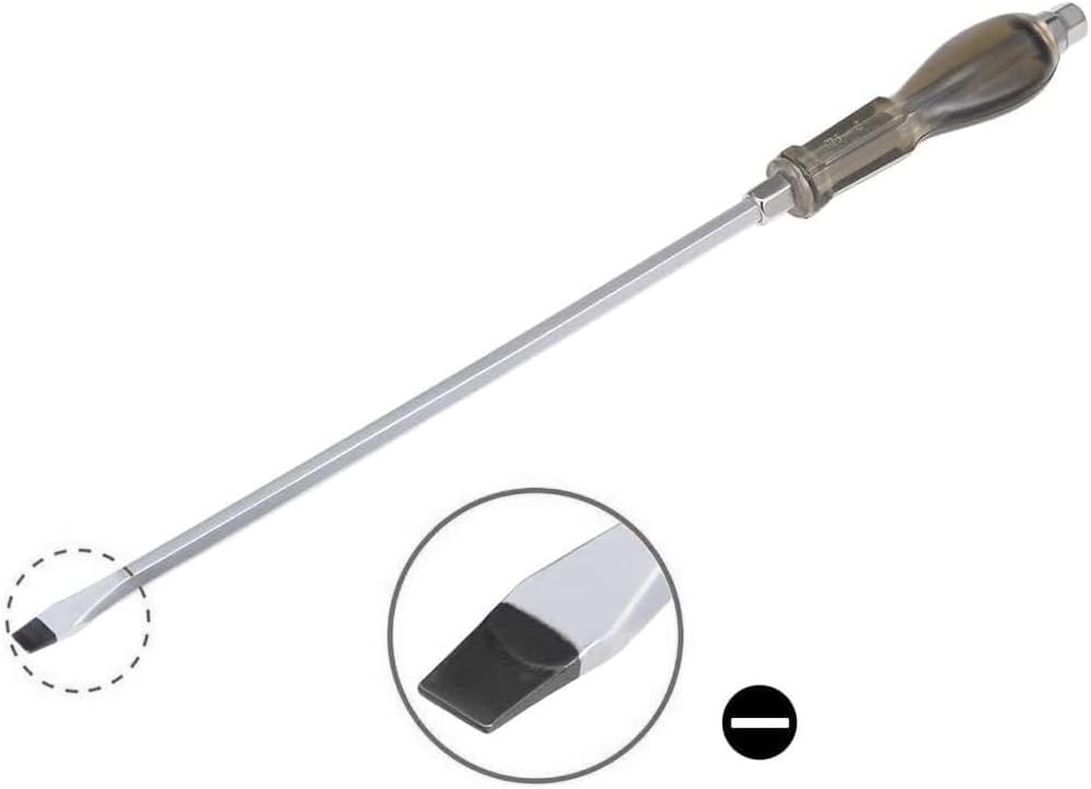 Utoolmart Slotted Impact Screwdriver 12 Inch Keystone Demolition Driver Magnetic 1Pcs