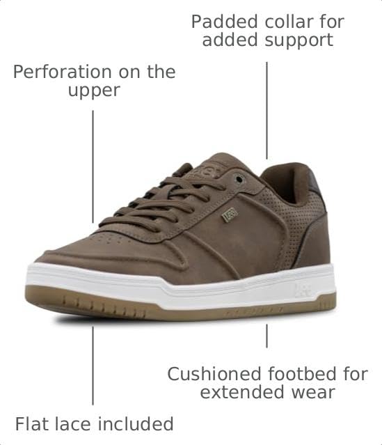 Image of Lee Men's Specter Retro Court Sneaker