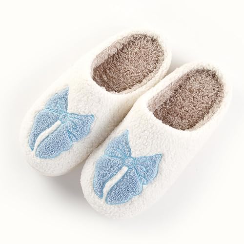 Image of LNERIP Animal Slippers Fruit Slippers Plant Slippers Various Cartoon Patterns Fluffy Soft Memory Foam Retro Indoor Outdoor Home Couple Shoes