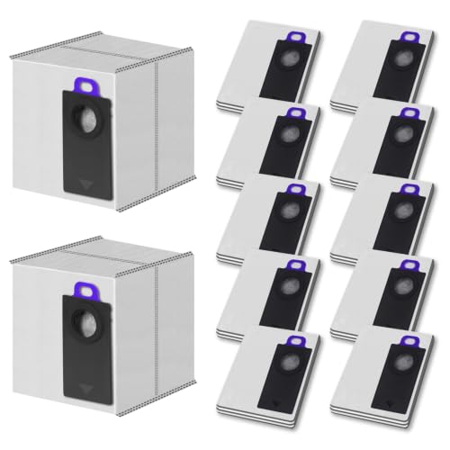 Image of 12 Pack Dust Bags Compatible with NARWAL Flow 2 Robot Vacuum