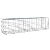 【Assemblage sans outil :】 aucun outil n'est nécessaire pour assembler ce panier gabion métallique ! Il suffit d'aligner les grilles adjacentes et de tourner les tiges en spirale pour les fixer ensemble, et le panier gabion est prêt à l'emploi.