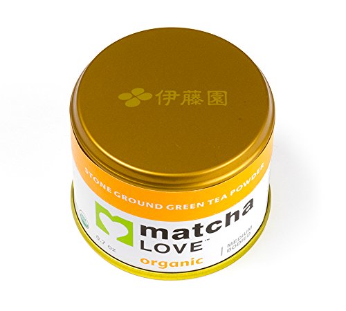 Matcha Love Ceremonial Green Tea Organic 0.7 Ounce Canister (Pack Of 1) Green Tea Powder #TOP7