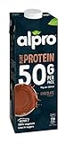 Alpro Bebida Vegetal de Soja Proteína Chocolate 1L