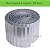 WOWCASE 8"×20Ft Corrugated Metal Landscape Edging, Heavy Duty Sturdy Steel Garden Lawn Edging, Tall Bendable Metal Border for Garden Edging, Yard, Flower Beds (Silver)