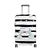 Produktbild Orediy Elastische Reisegepäck-Abdeckung mit Einhorn-Schlaf-Regenbogen-Druck, Trolley-Koffer (ohne Koffer) Größe S, M, L, XL, multi (Mehrfarbig) - suitcasecover