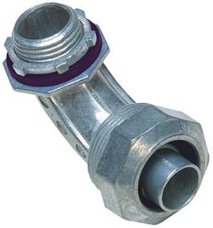 TotalTurf 49471 0.75 in. UL-CSA Liquid Tight Conduit Connector 90 Degree BG