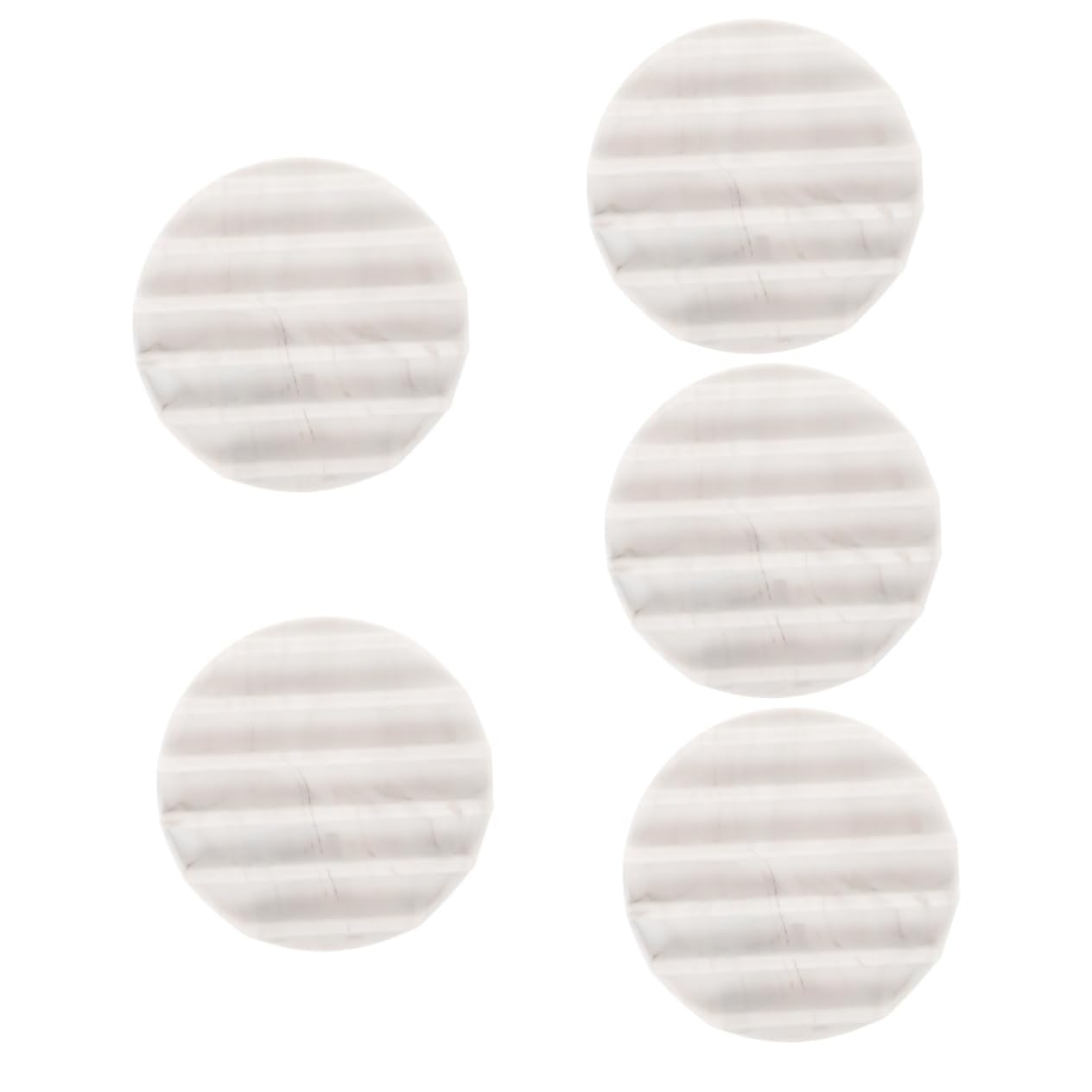 DECHOUS 5piezas Jabonera De para Baño Soporte De Jabón Drenaje Diseño Elegante Color Mármol Organizador Práctico y para Cocina y Ducha