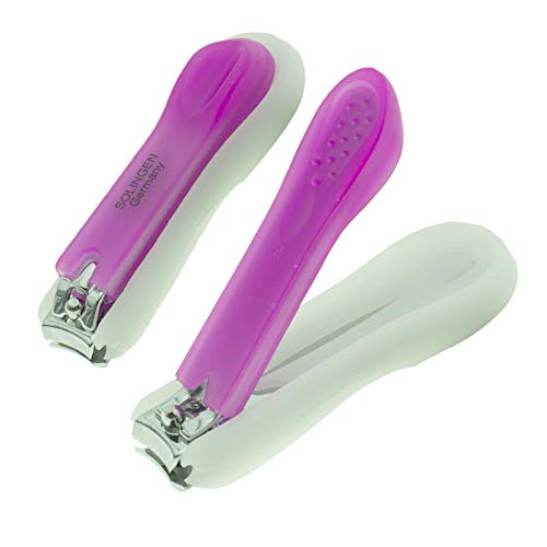 Ynr ® Cortaúñas Alemán el Mejor | Perfecto Año Nuevo Regalos para Hombres y Mujeres | Extra Afilado de Fácil Agarre Cortauñas | Profesional Acero Inoxidable de Lujo Cortauñas Cover