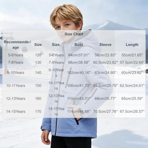 ANANASURF Kid's Ski Jacket Winter Coat Boy's and Girl's Warm Warm Jackets - image 5