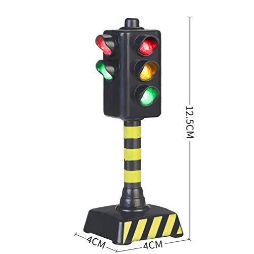 Stobok Traffic Light Toy,Mini Traffic Signal Light Model Toy Child Educational Toy,Pack Of 2 #TOP7