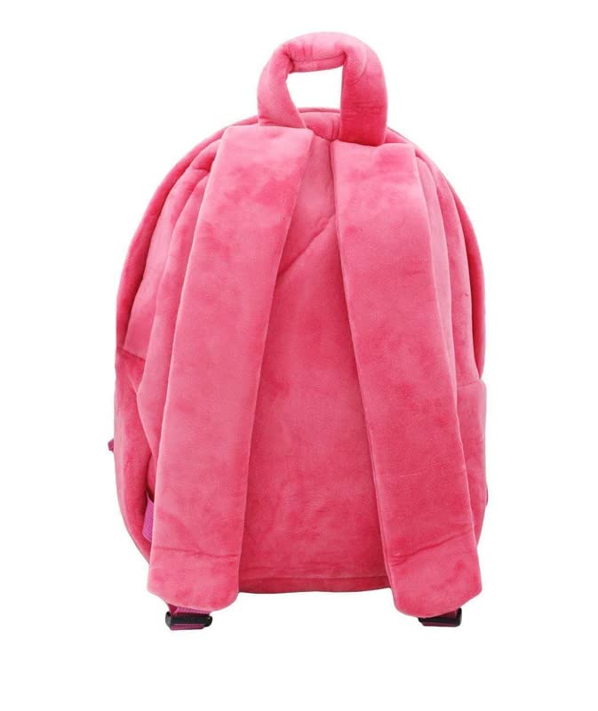 Image of Frantic Kids Velvet School Bag soft plush standard Backpack Baby Girl Preschool Mini Travel Bags Baby Girl & Baby Boy & Toddlers Picnic Carry Travelling Bags (2-5 Years)