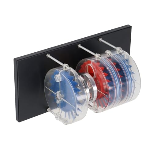 Turbina de vapor multietapa en aleación duradera para experimentos de física 8