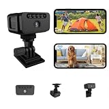 Mini Camera, 4K Wireless Small Indoor Outdoor No Wifi Security Camera