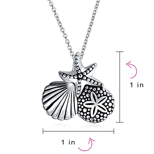 Hawaiian Seaside Escape Jewelry Set Sand Dollar, Starfish, Seashell Dangle Stud Earrings & Necklace for Women Teens 14K Gold-Plated .925 Sterling Silver with Lever Backs - Embrace Tropical Bliss - Image 5