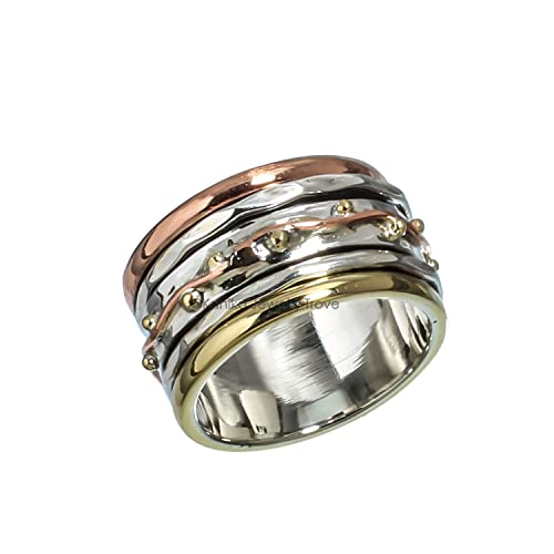 Kanika Jewelry Trove 925 Sterling Silver Handmade Wedding Ring for Women & Girl