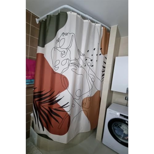 Rideau de douche anti éclaboussures pour sol toujours sec