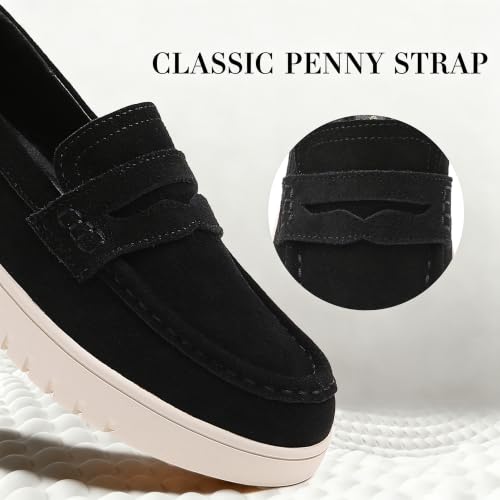 Image of QAE Loafers for Women Comfortable Slip On Shoes Casual Fashion Sneakers