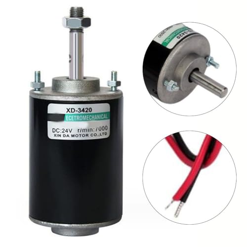 Moteur DC à aimant permanent 30W pour projets DIY et robotique