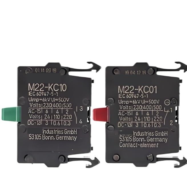 2 PC M22-KC10 Normally Open Sealed in Box