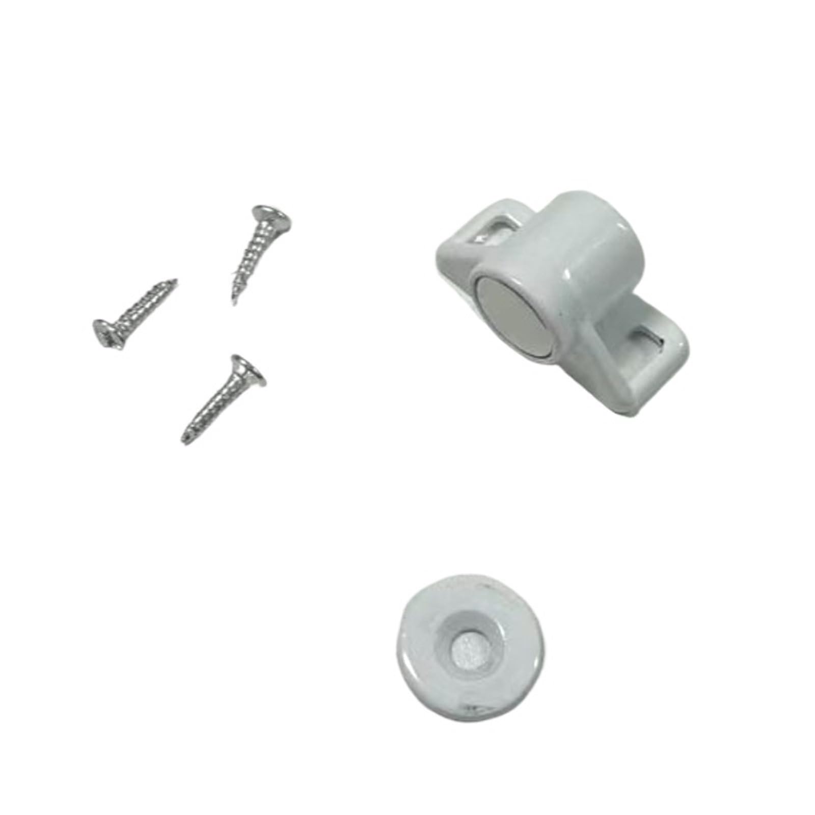 Ppqiru White 10Pcs Cabinet Magnetsdoor Catch For Cupboards