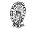 Metal Earth Ferris Wheel 3D Metal Model Kit Fascinations