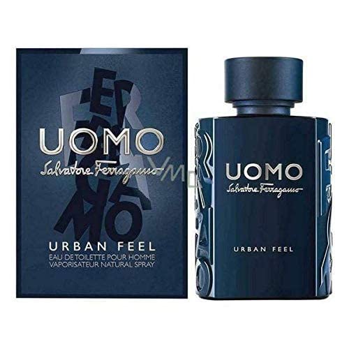 Salvatore Ferragamo Uomo Urban Feel For Men 3.4 Oz Eau De Toilette Spray, Clear #TOP1