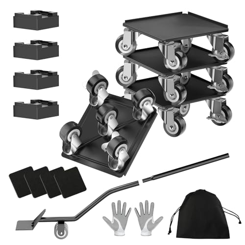 Image of LOYAL TIGER Furniture Dolly, 2000LBS Furniture Movers with Wheels