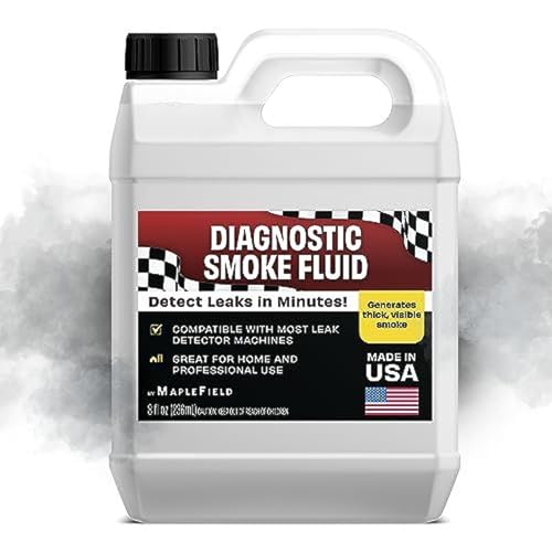 Impresa Diagnostic Smoke Fluid - EVAP & Fuel System Coverage - Fuel Leak Detectors - Compatible with Autoline Pro, Autool & Mr. Cartool Machines - Evap Leak Detector Liquid - 8 Fl Oz