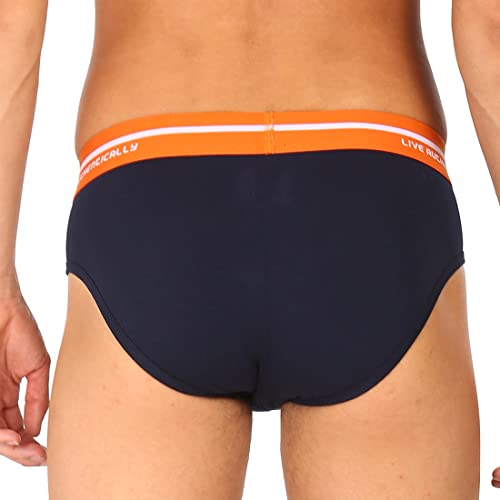 Image of U.S. Polo Assn. Men Logo Waistband Cotton Stretch IYAH Briefs - Pack of 2