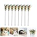 Yardwe 8pcs Interactive Cat Teaser Stick Indoor Cat Exercise Toy for Playful Kittens Engaging Pet Activity for Home Use