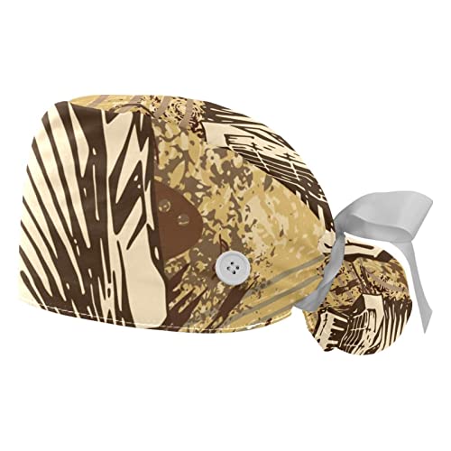 Chapeaux bouffants JDEZ instrument de musique | 2 casquettes de travail ajustables
