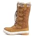 Mujer Acolchado Lluvia Cordones Forrada De Piel Zapato Pato Nieve Botas -...